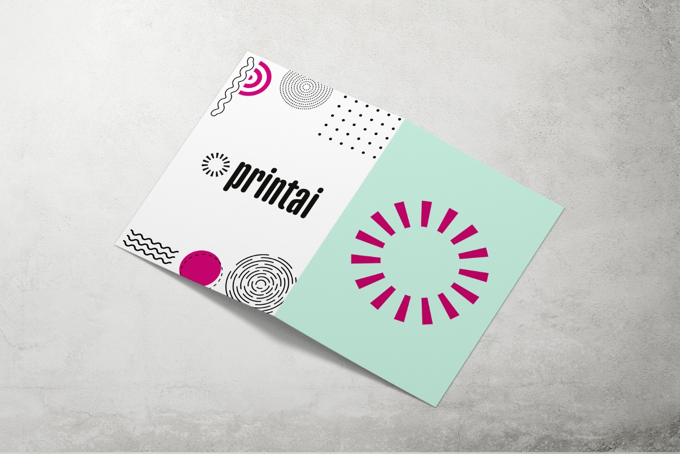 Personalisierte zweifach gefaltete Broschüren Folletos Dípticos impresospor tu imprenta online de confianza