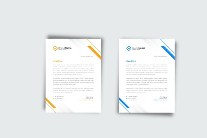 papel de cartas personalizado con tu logo en printai