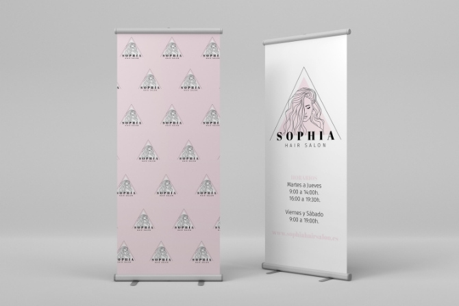 Roll-ups publicitarios Rollup fabricado en España e impreso por tu imprenta online de confianza