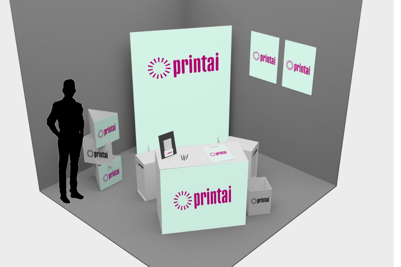 Stand personalizado grande Stand de feria fabricado e impreso en españa por tu imprenta online de confianza