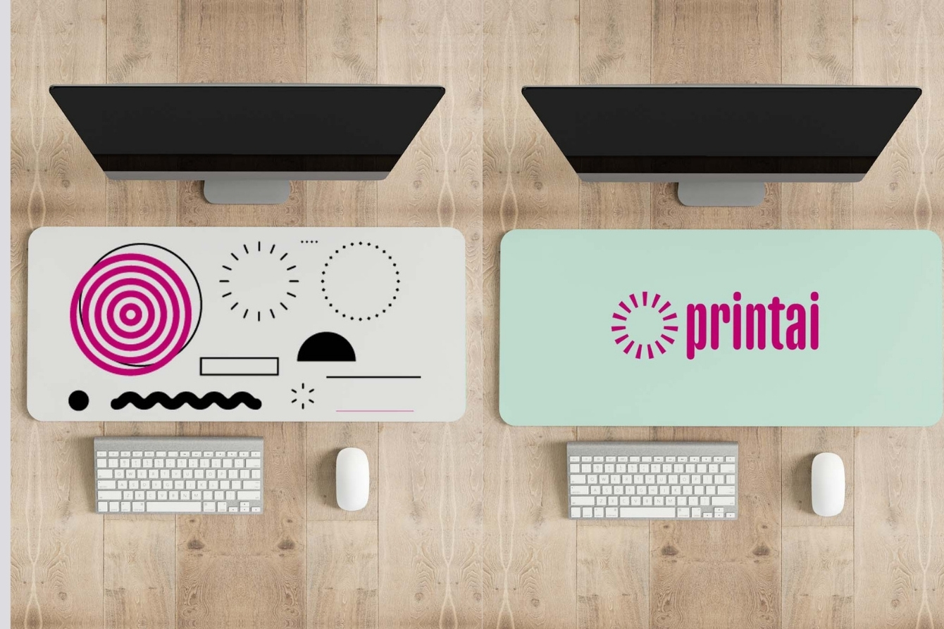 Tapete de vinil personalizado Alfombrilla de ratón a medida