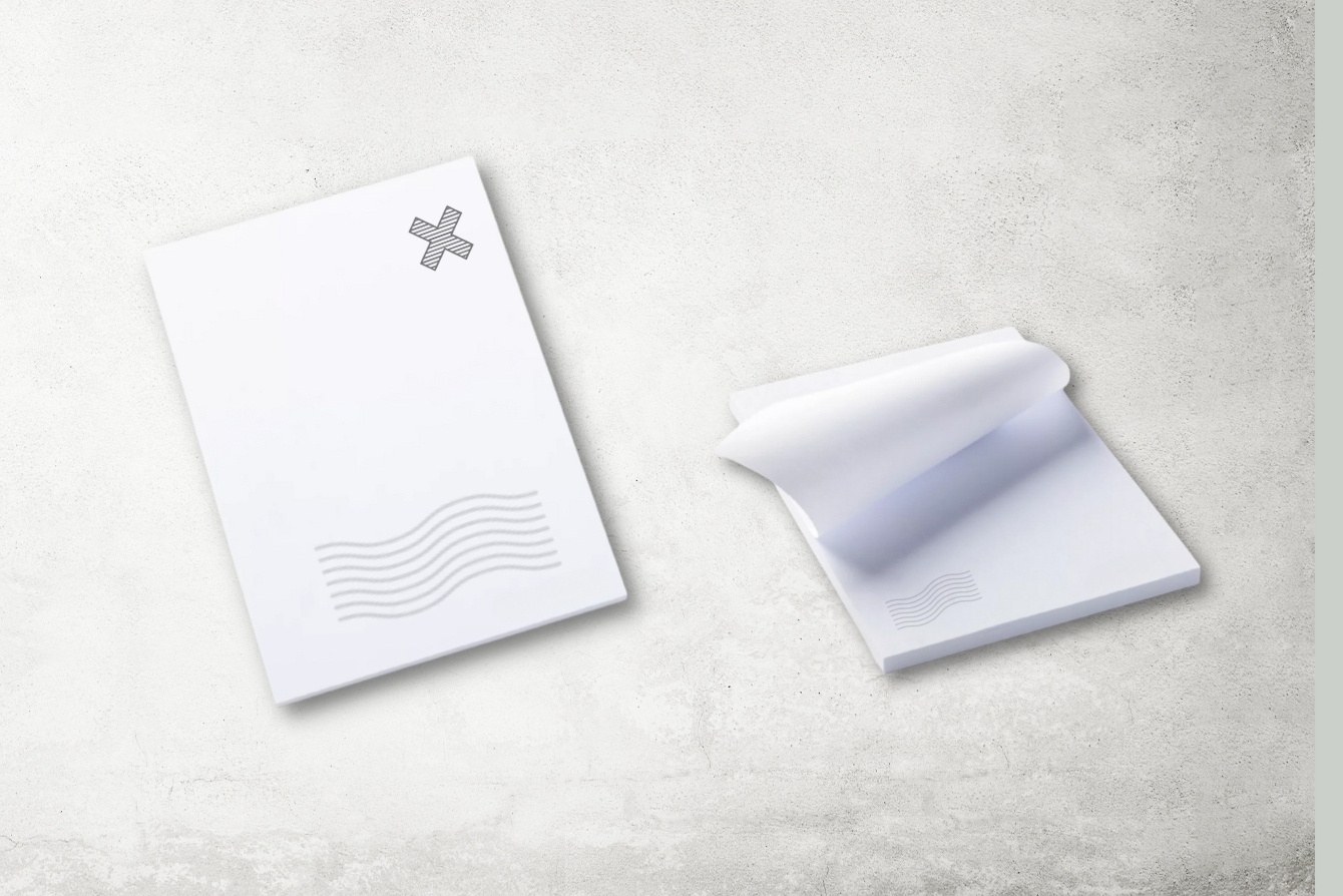 Bloco de notas adesivas Bloc de notas autoadhesivas ecológico impreso en españa por tu imprenta online de confianza