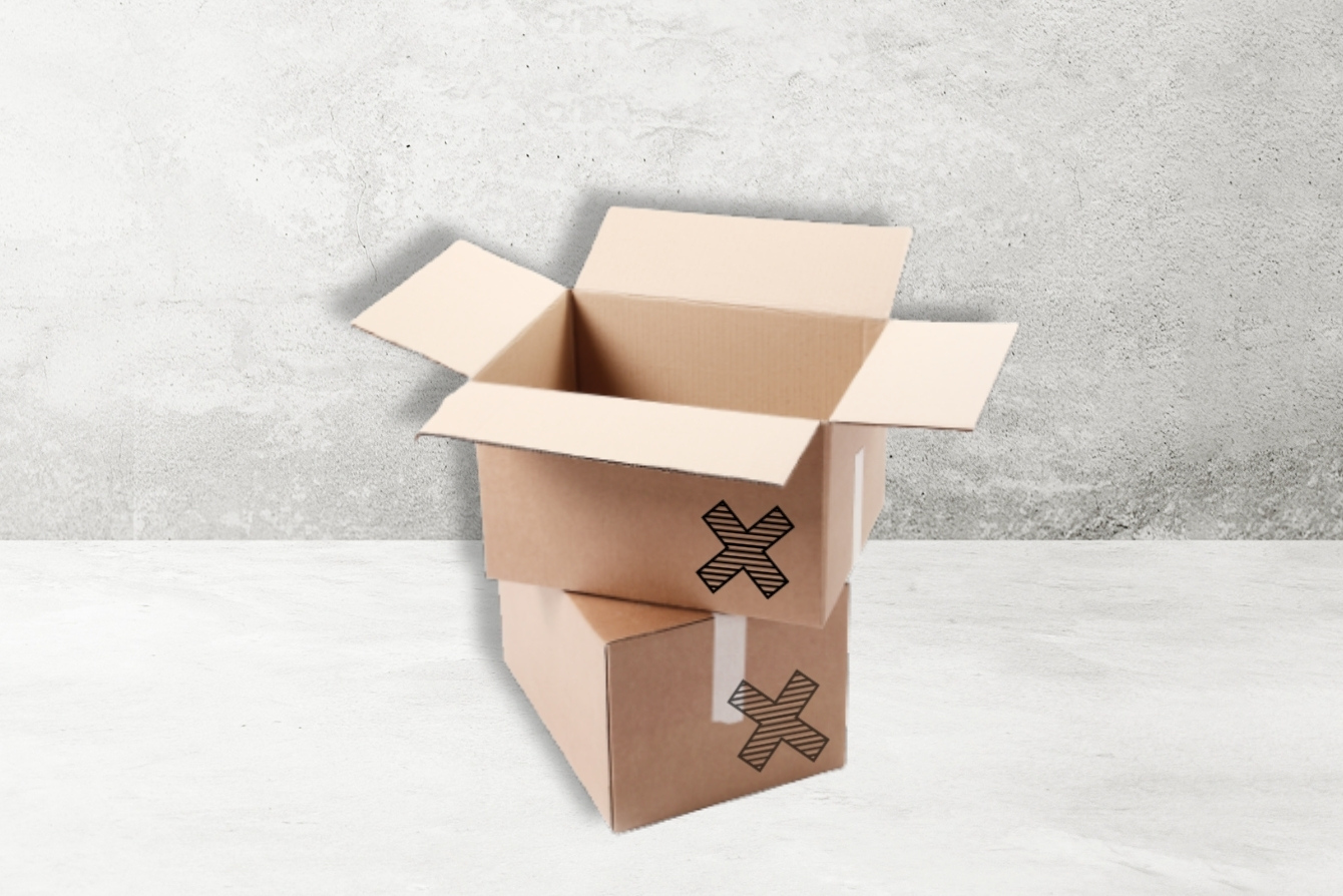 Cajas de cartón de canal doble personalizadas Cajas de cartón canal doble Personalizadas tus cajas en la imprenta sostenible