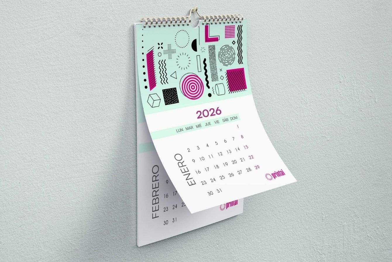 Calendários de parede 100% personalizados Calendarios de pared personalizados impreso en españa por tu imprenta online de confianza