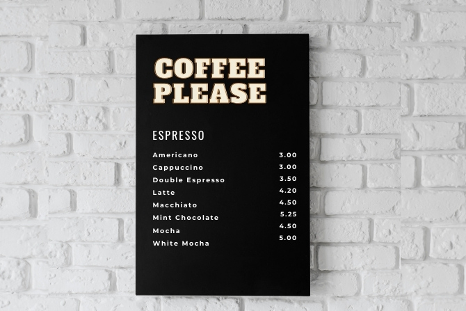 Forex PVC alma negra