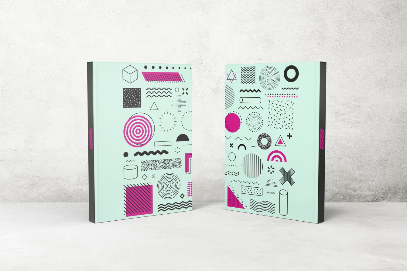 Bücher und Zeitschriften, eingeklebt in Schwarzweiß Libros y revistas encolados impresos en españa por tu imprenta online de confianza