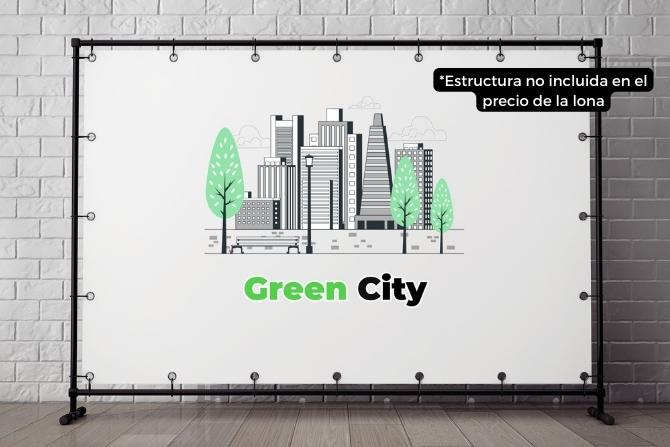 Lona de poliéster ecológico Lona de poliester ecológico impreso en españa por tu imprenta online de confianza