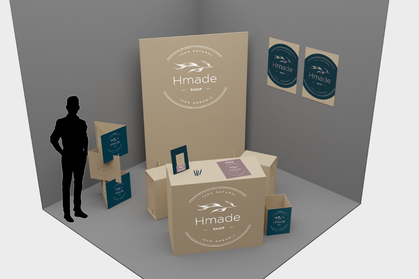 Stand de feria  fabricado e impreso en españa por tu imprenta online de confianza