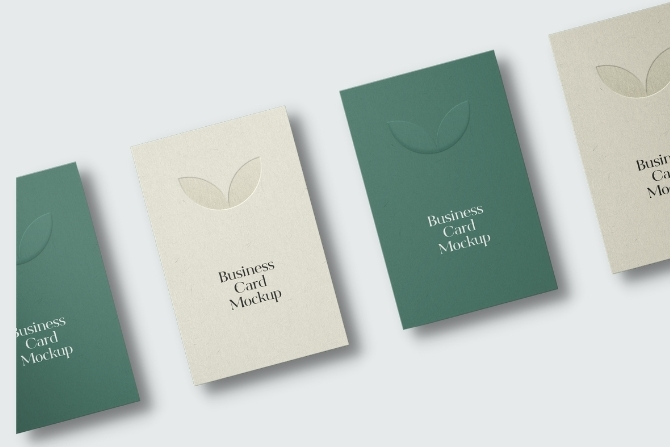 Tarjetas de visita con golpe seco impresas en españa por tu imprenta online de confianza