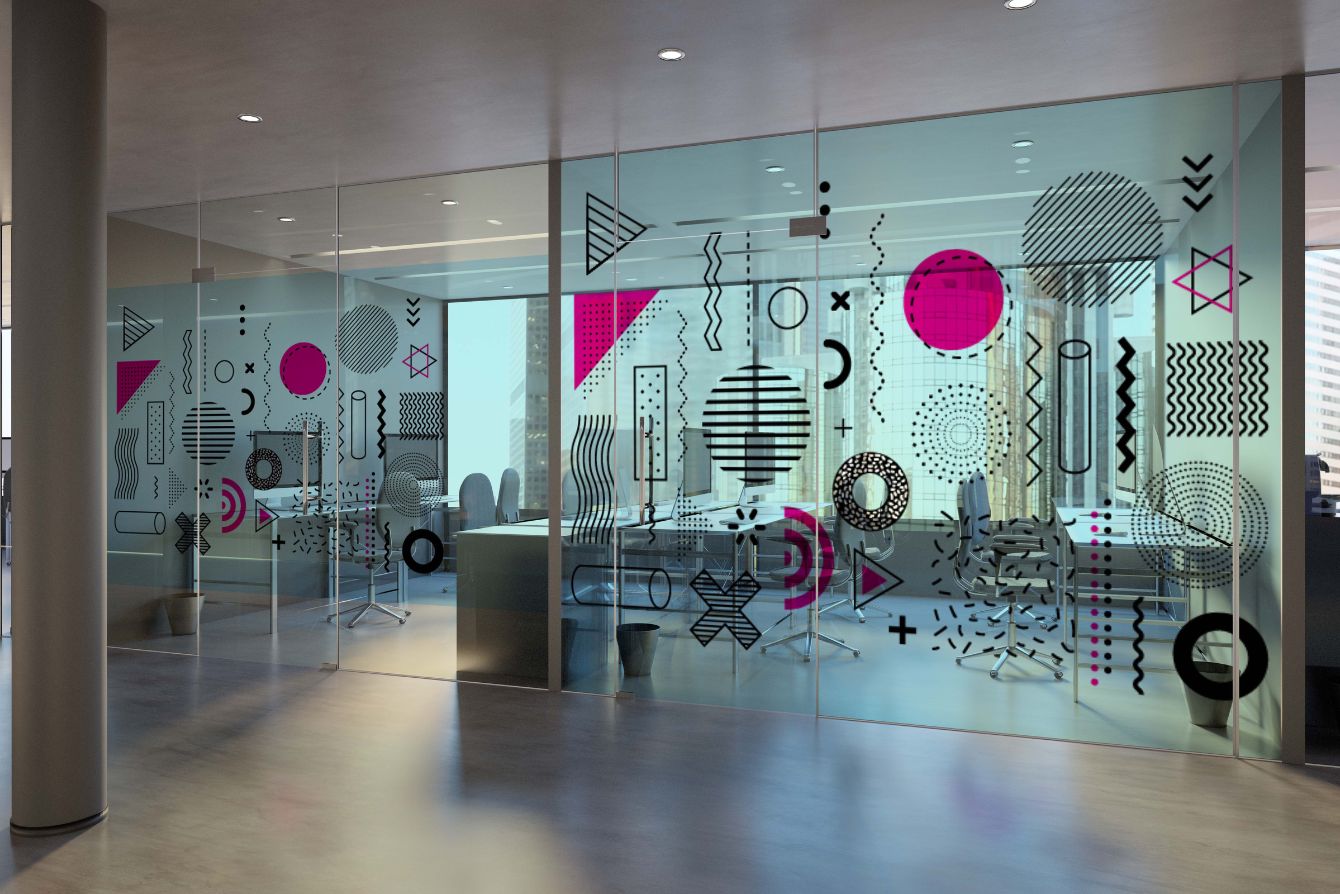 Vinilo transparente polimérico ideal para escaparates y ventanas 