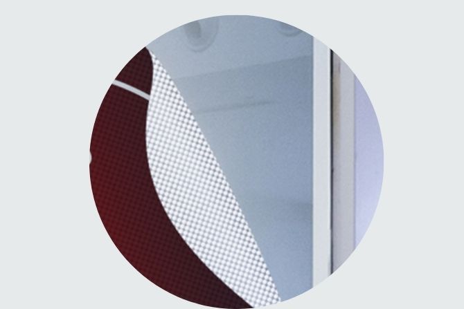 Vinilo easy dot para impresión de cartelería