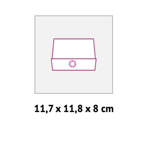 11,7 x 11,8 x 8 cm