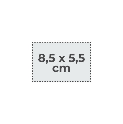 8,5x5,5cm