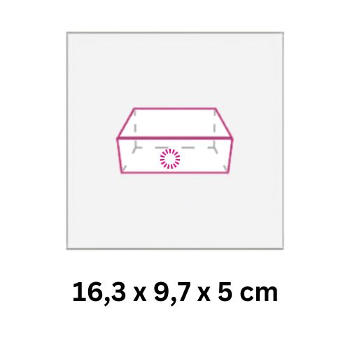 16,3 x 9,7 x 5 cm