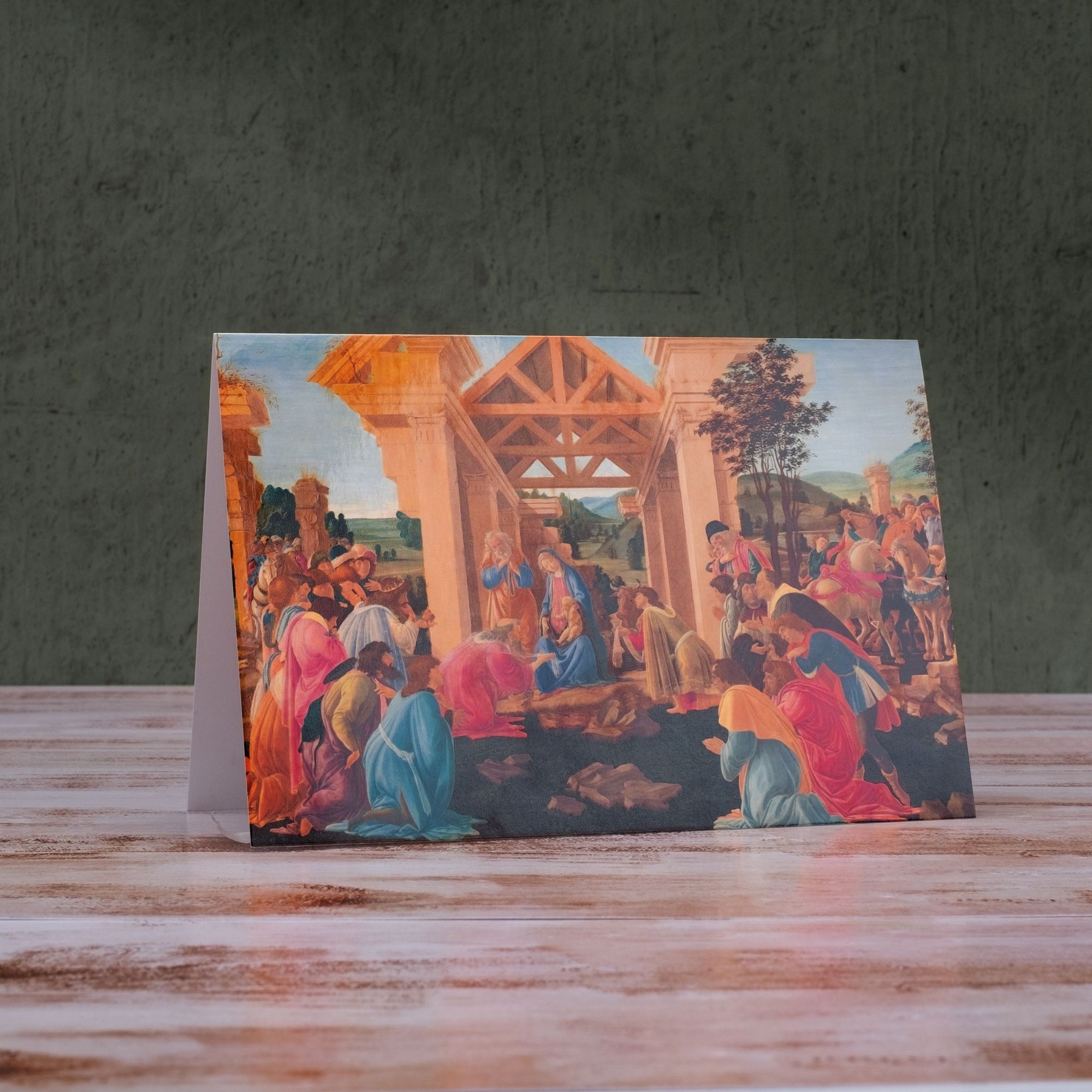 La Adoración de los Magos - Sandro Botticelli 2