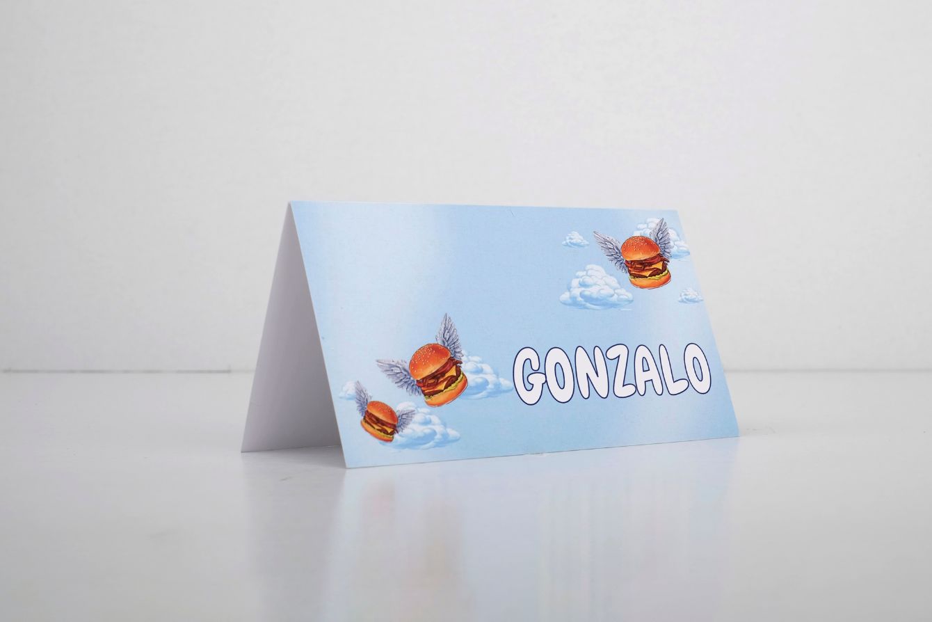 Cartel cartulina 11 x 8