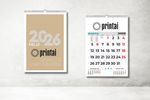 calendario pared