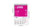 calendario faldilla 23 x 49