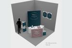 stand personalizado grande Hmade