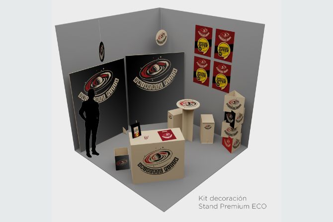 Stand premium eco Pizza