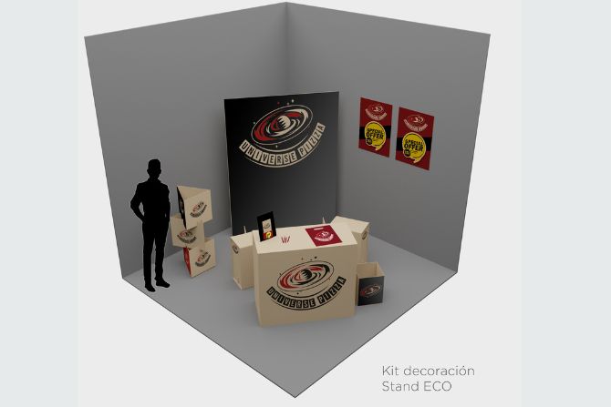stand personalizado eco  Pizza