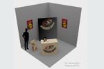 stand personalizado mediano eco pizza