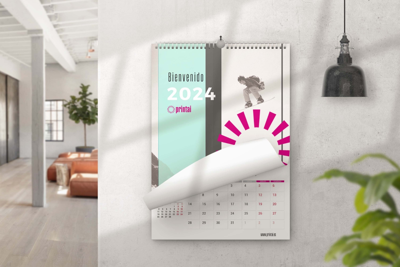 calendario pared portada