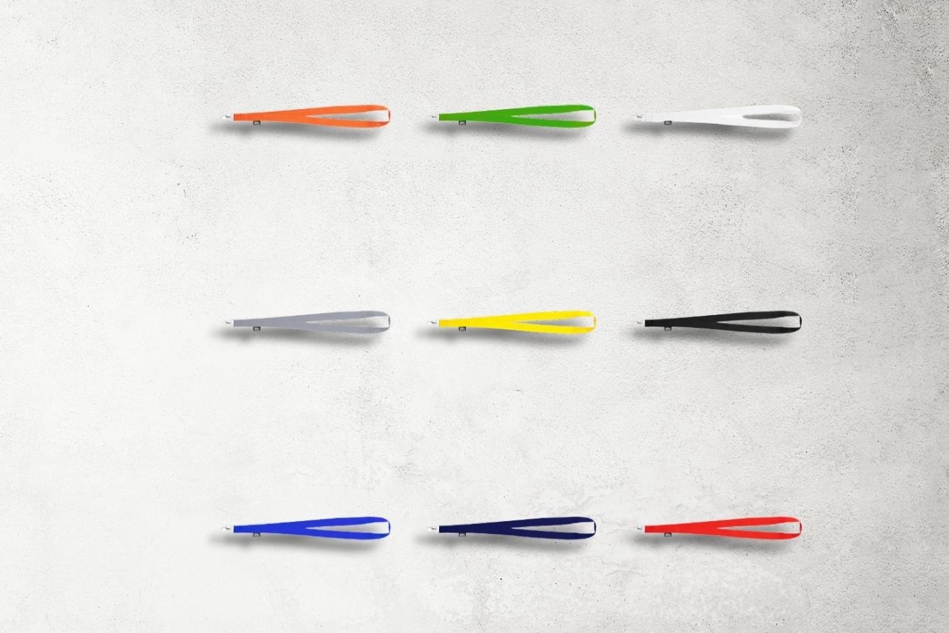 colores lanyard rpet