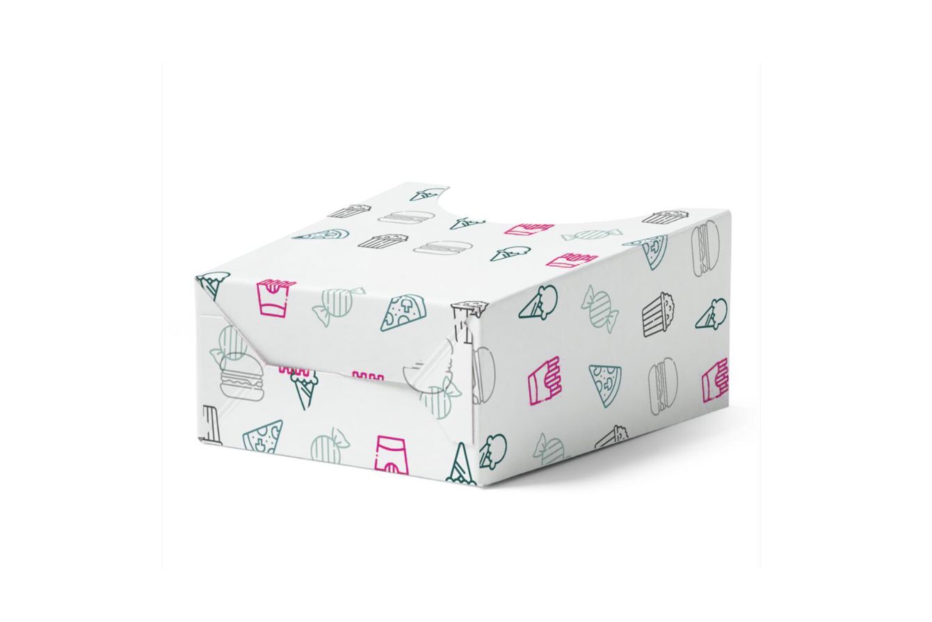 Fondo caja patatas fritas printai
