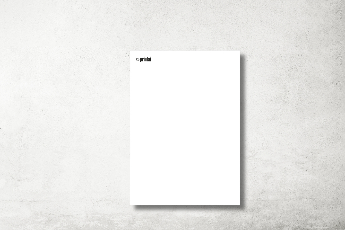papel de carta con membrete