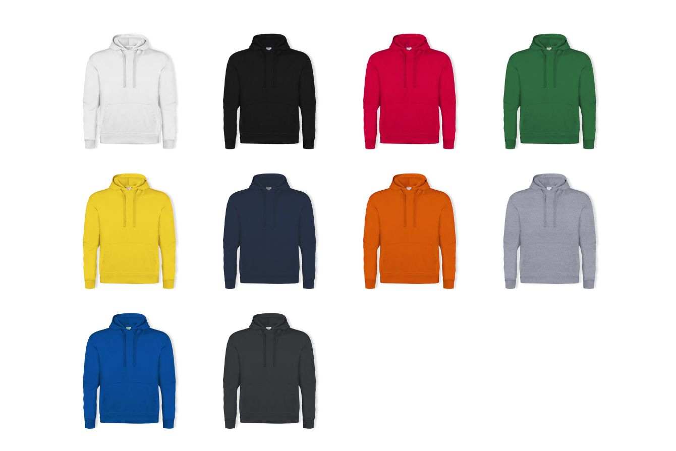 Sudadera con capucha Túnez colores