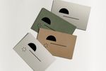 tarjetas eco colores