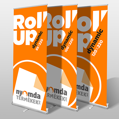 Roll-up Dynamic - teleszkópos roll-up
