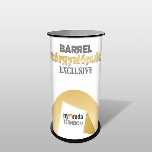 BARREL Exclusive tárgyalópult Barrel henger alakú pult