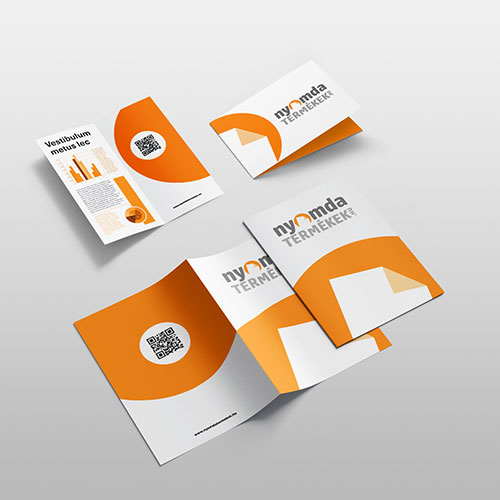 Négy oldalas szórólap