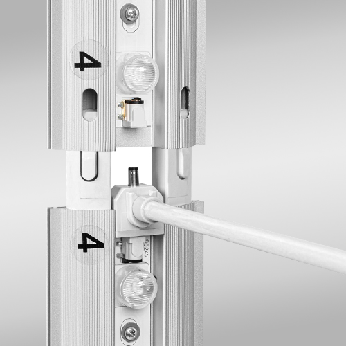 LedWall V2 zsinór nélküli elektromos csatlakozás