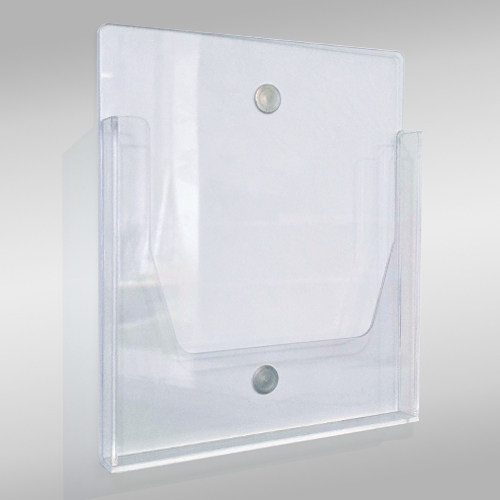 Magnetic Brochure Holder empty