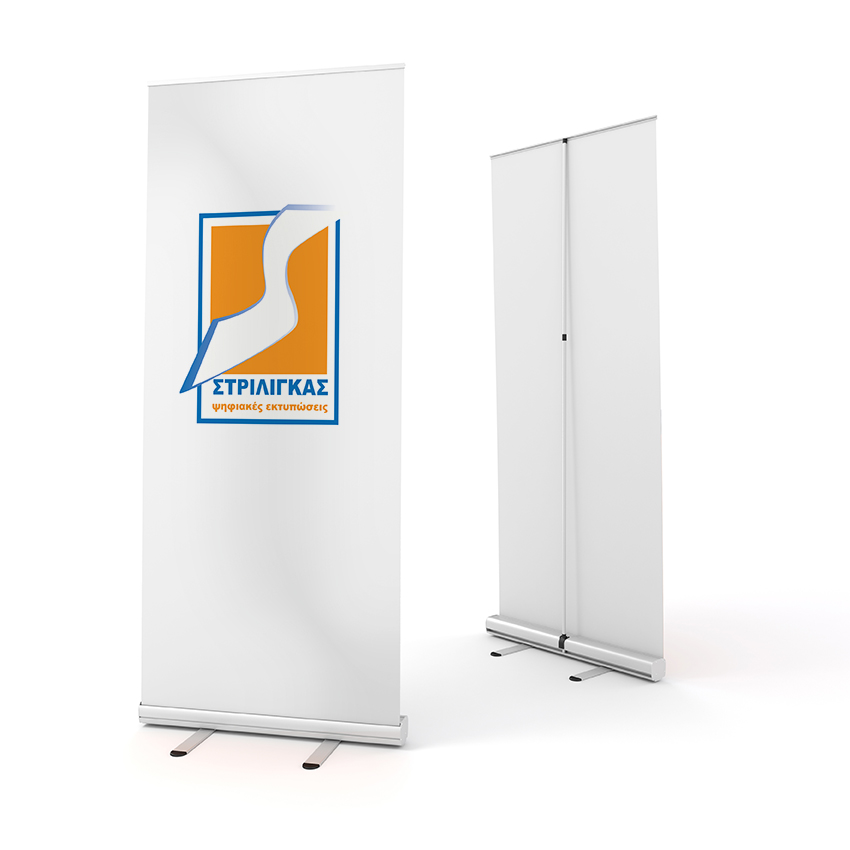 Roll-up banner μίας όψης