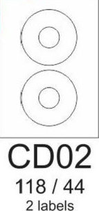 Square stickers Matte 11