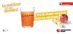 Jus de pomme Genevois frais du pressoir