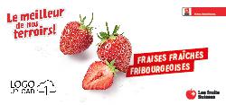 Fraises fraîches Fribourgeoises