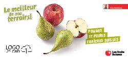 Pommes et Poires fraîches Suisses