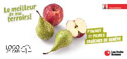 Pommes et Poires fraîches de Genève