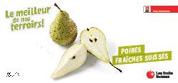 Poires fraîches Suisses