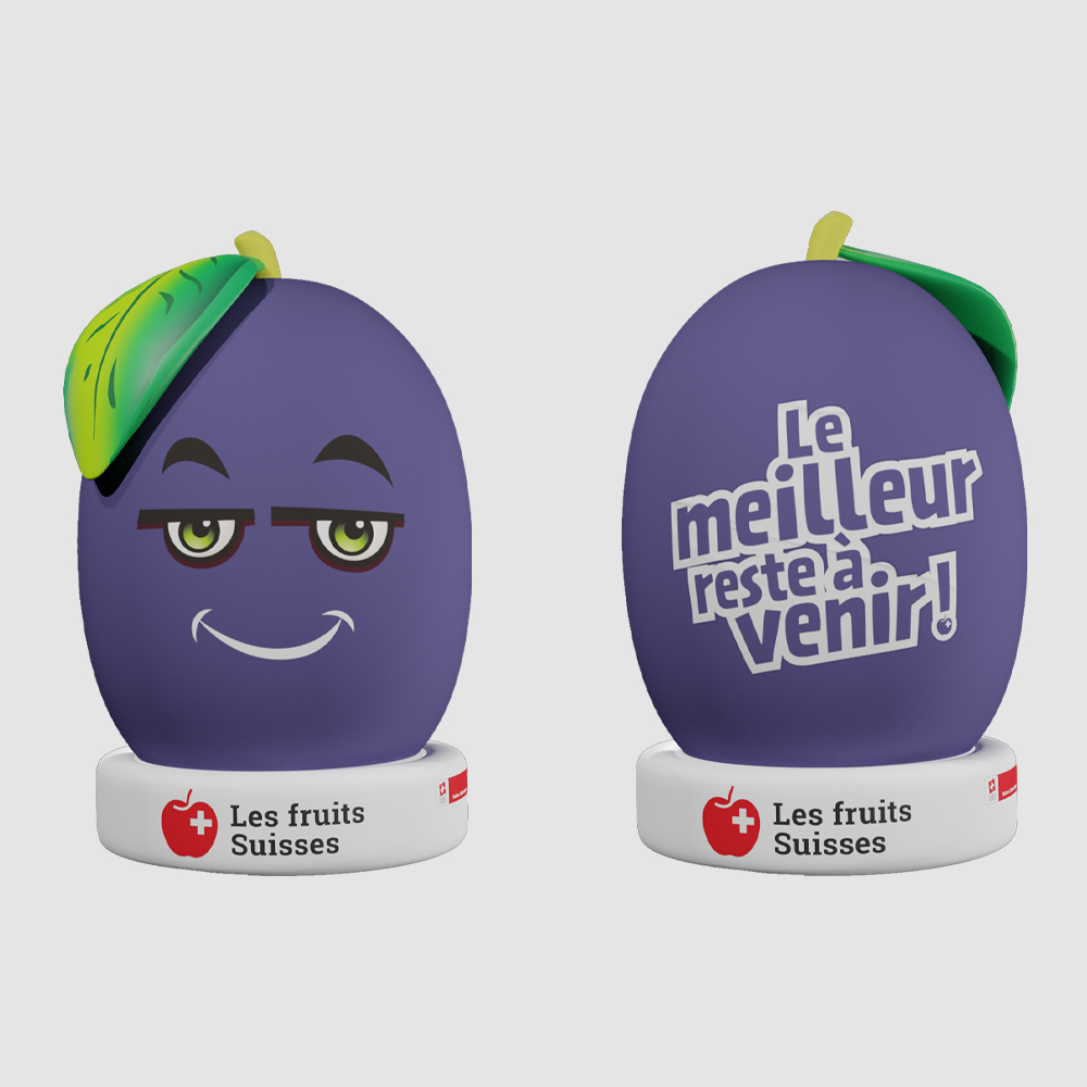 Aufblasbare Frucht Zwetschge 1