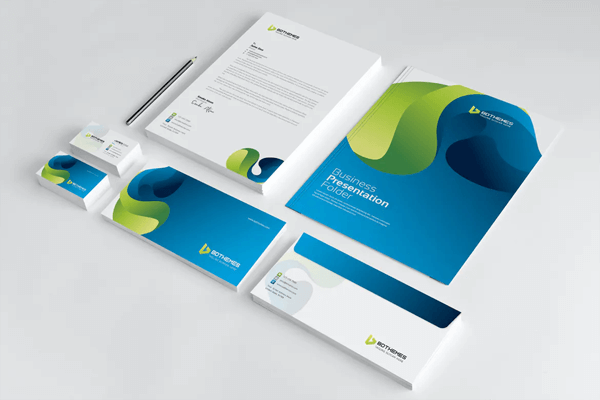 Business Card Template 04 — Swirls FRONT