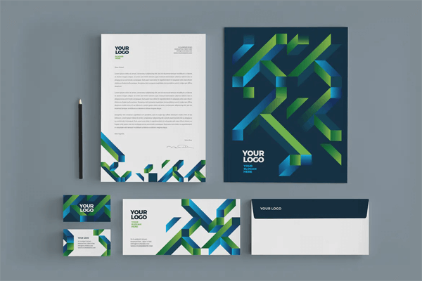 C5 Envelope Template 17 — Cool Modern