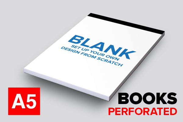 A5 NCR Books Template – Blank