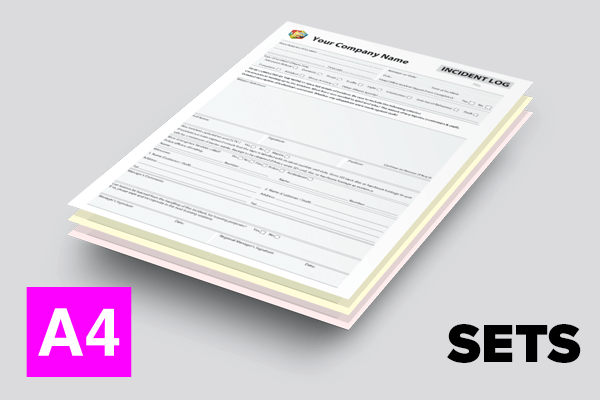 Incident Report Log Template — A4 SETS