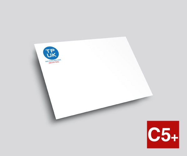 Board Back Envelope Template — C5+ Envelope